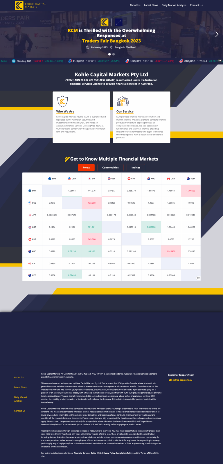 Kohle Capital Markets